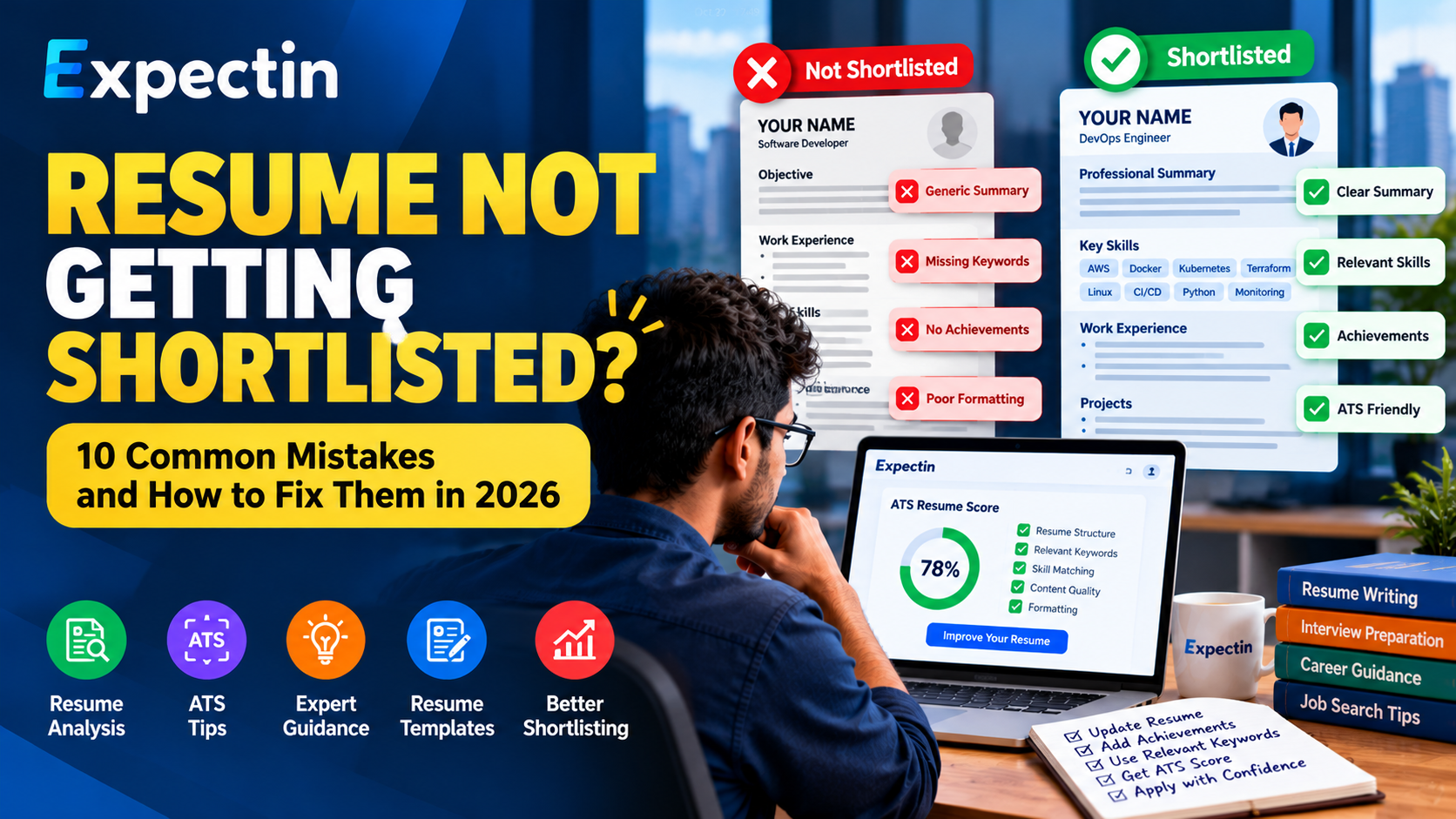 Why Your Resume Is Not Getting Shortlisted in 2026: 10 Common Mistakes and How to Fix Them.